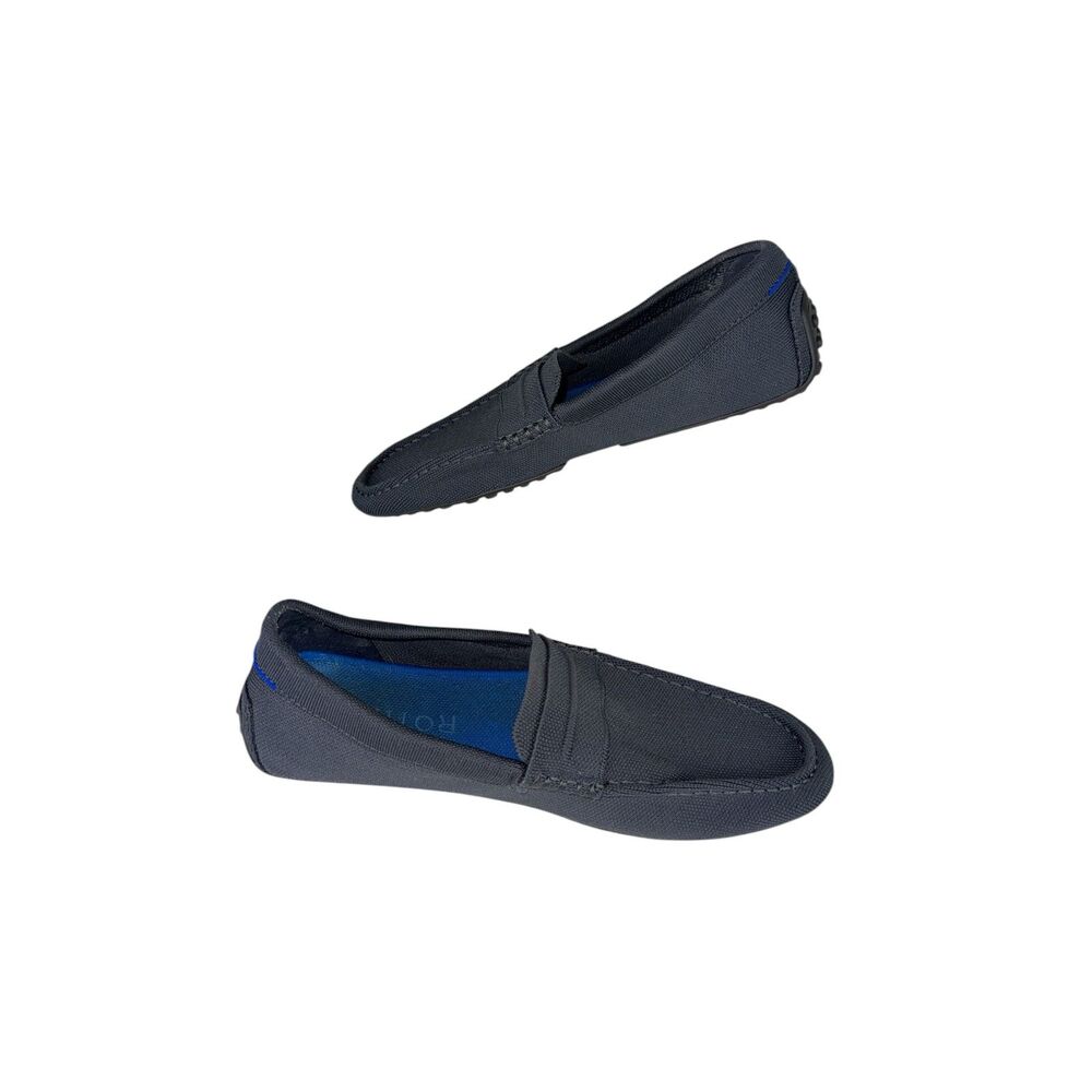 Men's ROTHY'S The‎ DRIVING LOAFER Casual Slip on Shoe Graphite Gray sz 12 - Picture 3 of 7